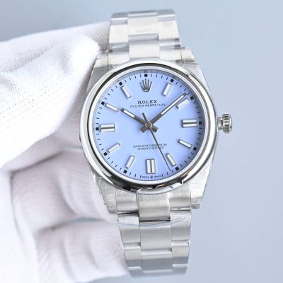HP Factory Rolex Oyster Perpetual Replica with Water Resistant 3230 Movement 41mm Waterproof 100m Blue Dial Watch